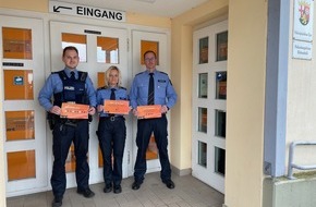 Polizeidirektion Trier: POL-PDTR: Polizeiinspektion Birkenfeld beteiligt sich am "Orange Day 2023"
