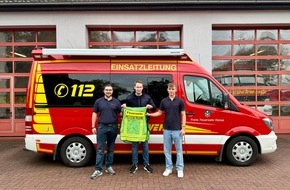 Freiwillige Feuerwehr Hünxe: FW Hünxe: Neue Pressesprecher bei der Freiwilligen Feuerwehr Hünxe