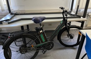 Polizeipräsidium Mannheim: POL-MA: Heidelberg: E-Bike aufgefunden - Eigentümer gesucht