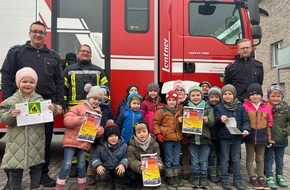 Freiwillige Feuerwehr Bedburg-Hau: FW-KLE: Ein ganz besonderer Tag für 80 Kinder: Brandschutzerziehung bei der Freiwilligen Feuerwehr Bedburg-Hau