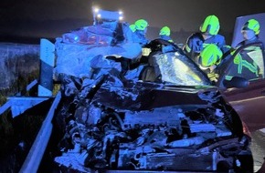 Polizei Bielefeld: POL-BI: Vermeintlich Alkoholkonsum nach Unfall auf der A 2