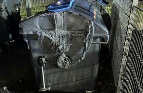 Landespolizeiinspektion Erfurt: LPI-EF: Feuerteufel unterwegs im Erfurter S&uuml;den