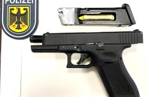 Bundespolizeidirektion Sankt Augustin: BPOL NRW: CO2-Pistole mitgef&uuml;hrt - Bundespolizei stellt 20-J&auml;hrigen im Dortmunder Hauptbahnhof