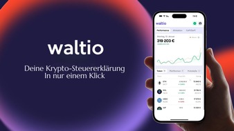 Waltio: Krypto-Steuern werden Pflicht: Waltio startet in Deutschland mit 4-Minuten-Steuerreport