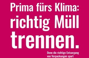 Initiative "Mülltrennung wirkt": Erdüberlastungstag: Richtige Mülltrennung reduziert den Ressourcenverbrauch