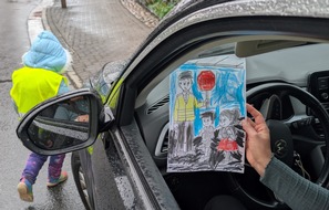 Polizeiinspektion Heidekreis: POL-HK: Bad Fallingbostel: Vorschulkinder unterst&uuml;tzen bei Geschwindigkeitskontrolle