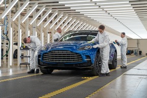 First Aston Martin DBX707 customer car completed