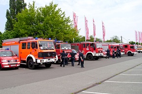 FW-E: Hilfseinsatz in Magdeburg beendet, 650 Feuerwehrleute sind wieder zu Hause