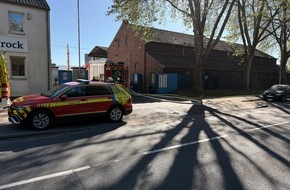 Feuerwehr M&uuml;lheim an der Ruhr: FW-MH: Zweite Folgemeldung zum Gro&szlig;brand an der Ruhrorter Stra&szlig;e - Nachl&ouml;scharbeiten dauern weiterhin an