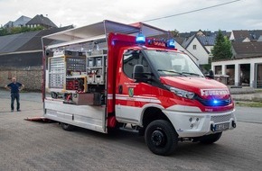 Feuerwehr Lennestadt: FW-OE: Neuer Gerätewagen Logistik 1 für die Feuerwehr Lennestadt