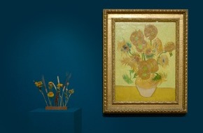 bloomon: Sonderedition des Flowergram: Sunflower Edition / bloomon verlängert die Sonnenblumensaison in Zusammenarbeit mit dem Van Gogh Museum