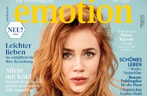 EMOTION Verlag GmbH: Palina Rojinski: "In Deutschland braucht es Mut, zu seiner Weiblichkeit zu stehen"