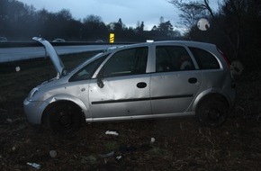 Polizeipräsidium Rheinpfalz: POL-PPRP: Insassen bei Unfall verletzt