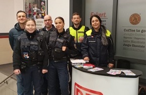 Bundespolizeidirektion Sankt Augustin: BPOL NRW: Bahnhof Soest- Gemeinsame Präventionsveranstaltung der Polizei Soest, der Deutschen Bahn und der Bundespolizeiinspektion Münster