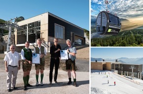 Tourismusverband Ausseerland - Salzkammergut: Der BIG SEE Architecture Award 2025 für die Loser Panoramabahn ist wegweisend für das Ausseerland Salzkammergut