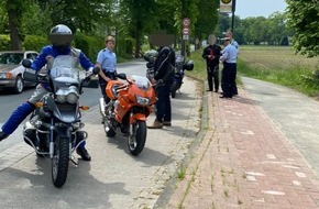 Polizei Steinfurt: POL-ST: Lienen, Motorradkontrolle