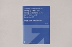 enPORTAL GmbH: Vorteile von Energieportalen für den Strom- und Gaseinkauf: enPORTAL stellt neues Whitepaper vor