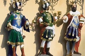 Grand Hotel Les Trois Rois: Das Grand Hotel Les Trois Rois feiert seine Namensgeber