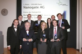 InfraServ Höchst: STEP Award 2007: - Kleinste Strukturen mit grosser Wirkung - 100.000 Euro für Nanogate AG
