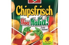 Intersnack Deutschland SE: So sehen Sieger aus: funny-frisch Viva Italia! / Der Geschmack Italiens punktet bei Chips-Testern