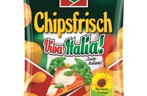 Intersnack Knabber-Gebäck GmbH & Co. KG: So sehen Sieger aus: funny-frisch Viva Italia! / Der Geschmack Italiens punktet bei Chips-Testern