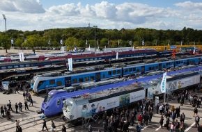 Messe Berlin GmbH: Faszination Hightech: Weltpremieren und neue Generationen von Schienenfahrzeugen auf den Gleisen der InnoTrans 2014