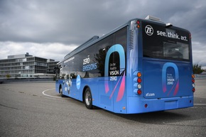 E-Mobility-Beschleuniger für die Stadt: ZF zeigt neuen elektrischen Zentralantrieb für Stadtbusse