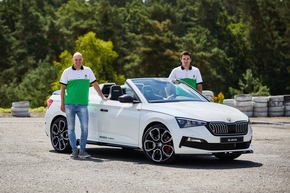 SKODA SLAVIA im Härtetest: Azubi Car 2020 beeindruckt Rallye-Profis Jan Kopecky und Jan Hlousek