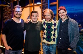 Sky Deutschland: Am Donnerstag beim "Quatsch Comedy Club" zu Gast: Dieter Nuhr Chris Tall, Maxi Gstettenbauer, Ben Schmid und Olaf Schubert