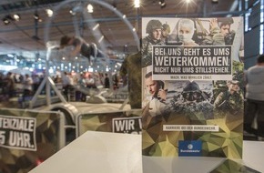 PIZ Personal: Technikinteressierte aufgepasst! - Bundeswehr auf der Essen Motor Show 2019