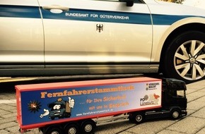 Polizeiinspektion Harburg: POL-WL: Das Bundesamt für Güterverkehr zu Gast beim Fernfahrerstammtisch