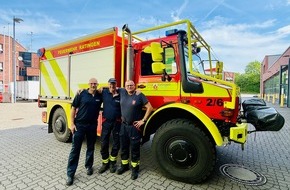Feuerwehr Ratingen: FW Ratingen: Ratinger GFFF-V Einheit kehrt aus den Niederlanden zur&uuml;ck