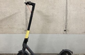Polizeipr&auml;sidium S&uuml;dhessen: POL-DA: Darmstadt: Polizei sucht Eigent&uuml;mer von E-Scooter