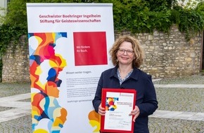 Universit&auml;t Osnabr&uuml;ck: Literaturwissenschaftlerin der Uni Osnabr&uuml;ck f&uuml;r herausragende Habilitationsschrift ausgezeichnet