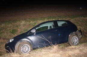 Polizei Düren: POL-DN: Nächtlicher Unfall: Ohne Licht, aber mit Alkohol