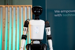 United Robotics Group pr&auml;sentiert erstmals humanoiden Roboter uMe auf der CES 2026
