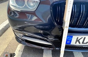 Polizeidirektion Kaiserslautern: POL-PDKL: BMW im Parkhaus gerammt