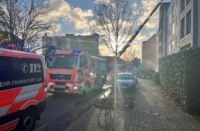 Feuerwehr Frankfurt am Main: FW-F: Brand im Wohngebäudekomplex in Unterliederbach - Keine Verletzten