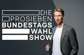 ProSieben: Perspektivwechsel für Politprofis: Zwölf Spitzenpolitiker:innen befragen Bürger:innen in der dritten Ausgabe der "ProSieben-Bundestagswahl-Show" mit Louis Klamroth am Mittwoch