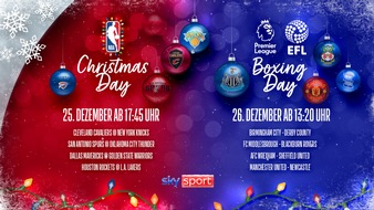 Sky Deutschland: Highlights rund um die Feiertage bei Sky Sport