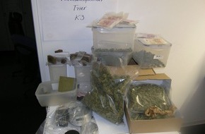 Polizeipräsidium Trier: POL-PPTR: Mutmaßlicher Drogendealer festgenommen