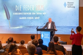 Hanns-Seidel-Stiftung verleiht &quot;Die Feder&quot;
