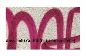 Polizeiinspektion Hildesheim: POL-HI: Sachbeschädigungen durch Graffiti- Zeugenaufruf