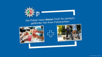 Polizeipräsidium Oberhausen: POL-OB: Achtung Clickbait! - Mit diesem einfachen Trick sind Sie ganz schnell Ihren Führerschein los!