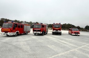Freiwillige Feuerwehr Kalkar: Feuerwehr Kalkar: Fahrsicherheitstraining der Feuerwehr Kalkar