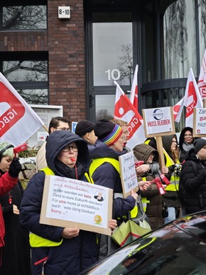 Erneut Warnstreik in Reinickendorf bei Advance Pharma