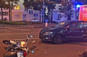 Polizei Mettmann: POL-ME: 60-jähriger Motorradfahrer schwer verletzt - Ratingen - 2008002
