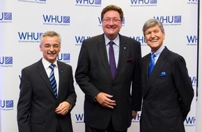 WHU - Otto Beisheim School of Management: Führende Business School WHU eröffnet zweiten Standort in Düsseldorf - Oberbürgermeister Elbers: "Wir schätzen uns glücklich, Deutschlands Nummer eins bei uns in Düsseldorf zu haben" (BILD)