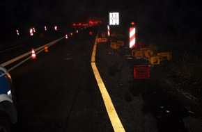 Polizeidirektion Kaiserslautern: POL-PDKL: Verlorenes Leergut blockiert Autobahn