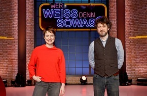 ARD Das Erste: Das Erste: Frischer Nord-Wind: Wanda Perdelwitz und Sven Fricke bei "Wer weiß denn sowas?"